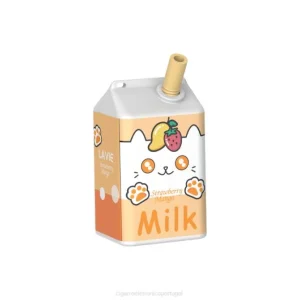 Cigarro Eletrônico Vape – manga morango LAVIE MILK 7.000 baforadas DDN0182
