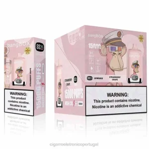 cigarro eletrônico vape RB64138 uva morango Bang Box 15.000