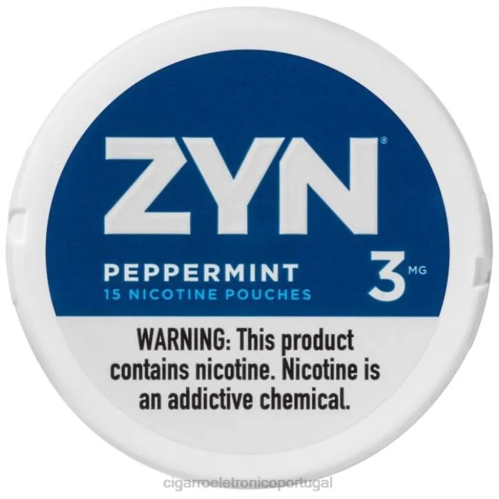 cigarro eletrônico vape RB6428 hortelã-pimenta ZYN bolsa de nicotina 3mg