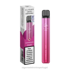 cigarro eletrônico vape RB64298 melancia bg ELFBAR 600V2 20mg