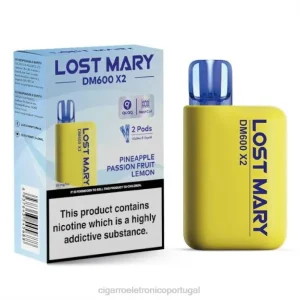cigarro eletrônico vape RB64478 abacaxi, maracujá, limão LOST MARY DM600 X2