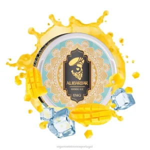 cigarro eletrônico vape RB6468 gelo de manga ALIBARBAR bolsa de nicotina