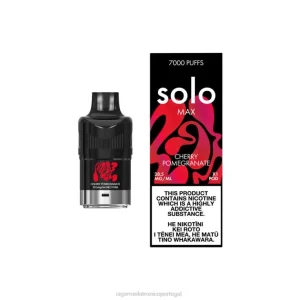 Cigarro Eletrônico Vape – Solo MAX vagem romã cereja X8RN883