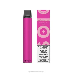 Cigarro Eletrônico Vape – Solo Plus vaporizador descartável melancia hortelã X8RN828
