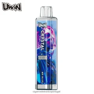 Cigarro Eletrônico Vape – UWIN CRYSTAL 10.000 vapores descartáveis senhor azul FR2FJJ380