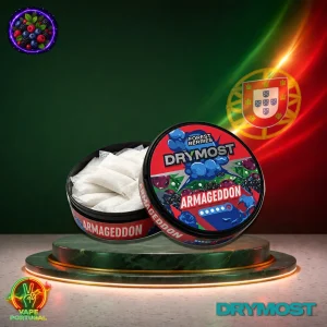 DRYMOST Snus Armageddon 36mg – 22 Bolsas de Nicotina Ultra Fortes