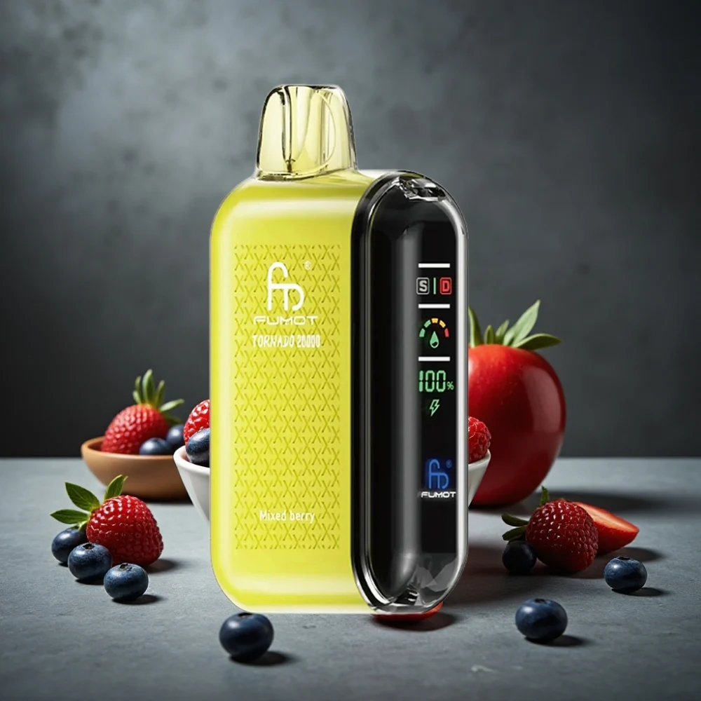 Fumot Tornado 20000 Puffs Dual Mesh Coil 20ml Baga Mista
