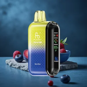 Fumot Tornado 20000 Puffs Dual Mesh Coil 20ml Bateria Recarregável Sabor Blue Razz