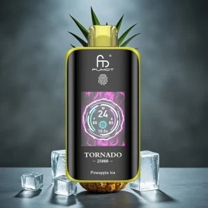 Fumot Tornado 25000 Puffs HD Screen 700mAh Recarregável 20ml Abacaxi Gelo