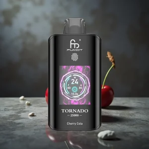 Fumot Tornado 25000 Puffs HD Screen 700mAh Recarregável Cherry Cola