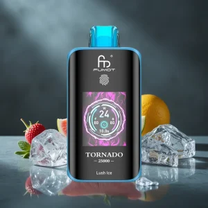 Fumot Tornado 25000 Puffs Recarregável Bateria 700mAh Tipo-C Gelo Refrescante