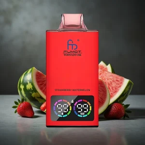 Fumot Tornado 35K Disposable Vape 35000 Puffs Morango Melancia Dual Mesh Coil RGB USB-C