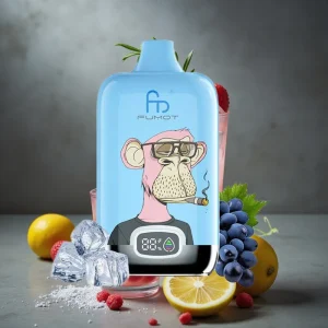 Fumot Tornado Digital Box 12000 Puffs 20ml 550mAh Limonada Rosa