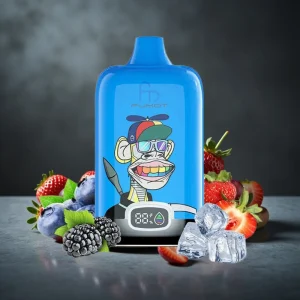 Fumot Tornado Digital Box 12000 Puffs 20ml Morango Uva USB-C Recarregável MTL