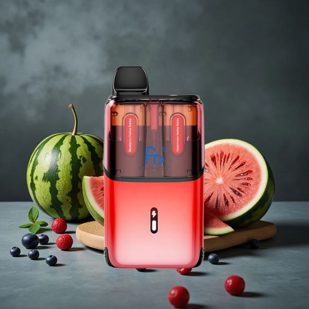 Fumot Ultra T32000 Dispositivo Descartável 32000 Puffs 24ml Sabor Mirtilo Hubba Bubba – Melancia Hubba Bubba