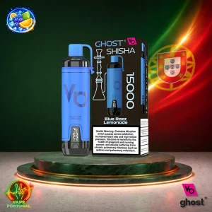 Ghost Shisha 15K Puffs | Vape Descartável Portugal 0.5% Nicotina