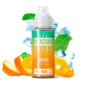 Glaciar Juice - Orange Menthol 100ml Shortfill
