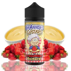 Grannies Custard - Strawberry Custard 100ml Shortfill