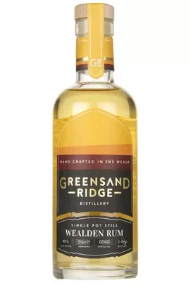 Greensand Ridge, Single Pot Still, Wealden Rum, England (40%)