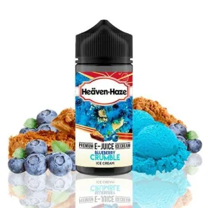 Heaven Haze - Blueberry Crumble 100ml Shortfill