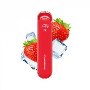 Hyppe Q - Strawberry Ice 600puffs 0mg