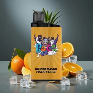 IGET Bar 3500 Puffs Disposable Vape Laranja Manga Abacaxi Gelo 1400mAh 1.2 Ohm Mesh