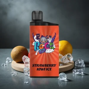 IGET Bar 3500 Puffs Disposable Vape Morango Kiwi Gelo 1400 mAh Mesh Coil 1.2 Ohm