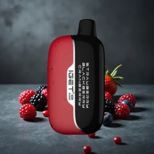 IGET Moon K5000 Puffs Dispositivo Descartável Morango Amora Cranberry 81.5g 1.35 Ohm