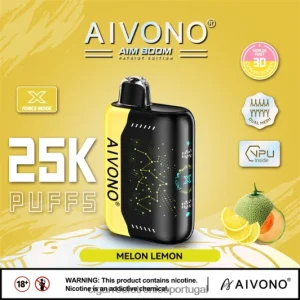 Importação Cigarro Eletrónico Portugal – Aivono AIM BOOM 25.000 melão limão FR2FJJ348