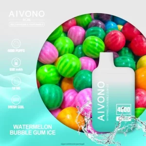 Importação Cigarro Eletrónico Portugal – Aivono AIM BOXX 4000 sorvete de chiclete de melancia FR2FJJ227