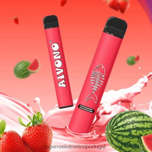 Importação Cigarro Eletrónico Portugal – Aivono AIM FISHBONE 600 melancia morango FR2FJJ282