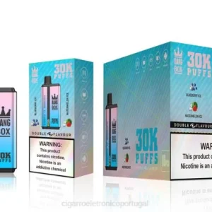 Importação Cigarro Eletrónico Portugal – Bang Box 30.000 baforadas sabores duplos gelo de mirtilo e gelo de melancia 8T6069
