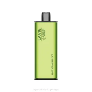 Importação Cigarro Eletrónico Portugal – gelo de uva aloe vera LAVIE GOLDEN BRICK 10.000 baforadas DDN051