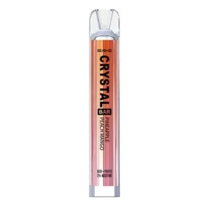 importação cigarro eletrónico portugal RB64260 abacaxi pêssego manga SKE Crystal Bar vape descartável 600 baforadas