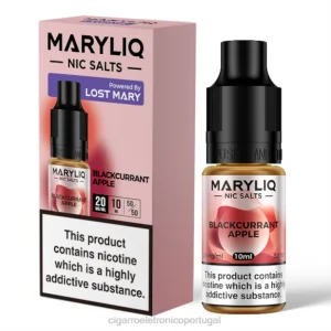 importação cigarro eletrónico portugal RB64440 maçã de groselha LOST MARY MARYLIQ sais de sódio – 10ml – 20mg