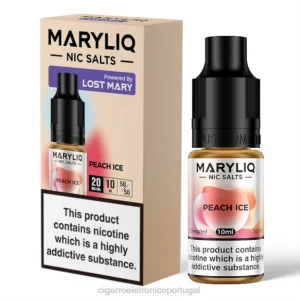 importação cigarro eletrónico portugal RB64450 gelo de pêssego LOST MARY MARYLIQ sais de sódio – 10ml – 20mg