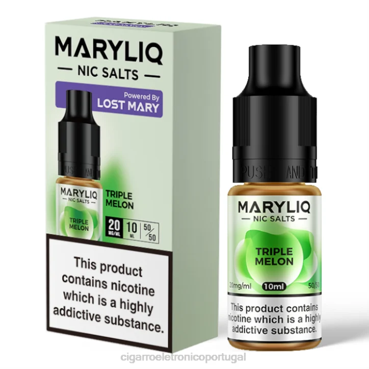 importação cigarro eletrónico portugal RB64460 melão triplo LOST MARY MARYLIQ sais de sódio – 10ml – 20mg
