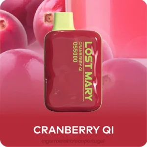 importação cigarro eletrónico portugal RB64490 qi de cranberry LOST MARY OS5000