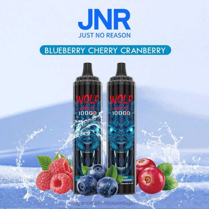 importação cigarro eletrónico portugal RB64760 mirtilo cereja cranberry JNR WOLF NIPLO