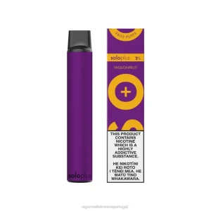 Importação Cigarro Eletrónico Portugal – Solo Plus vaporizador descartável maracujá X8RN829
