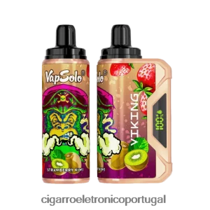 Importação Cigarro Eletrónico Portugal – Vapsolo VIKING vaporizador descartável kiwi morango 4H6N02138