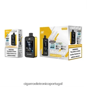 JNR MediaMax 40k sopro J6086816 banana morango cigarro eletrónico comprar online