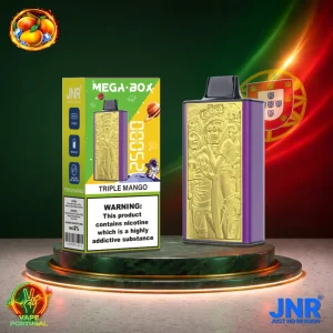JNR Mega Box 25K Puffs | Vape Descartável Portugal 2% Nicotina
