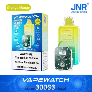 JNR relógio vaporizador J608682 manga laranja atacado vaporizador