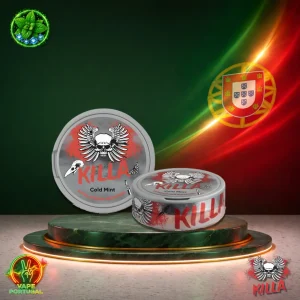 KILLA Snus 12,8mg – 20 Bolsas de Nicotina Ultra Fortes