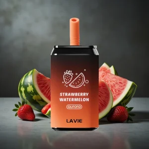 LAVIE Aurora 11000 Puffs 22ML Morango Melancia Tipo C Recarregável