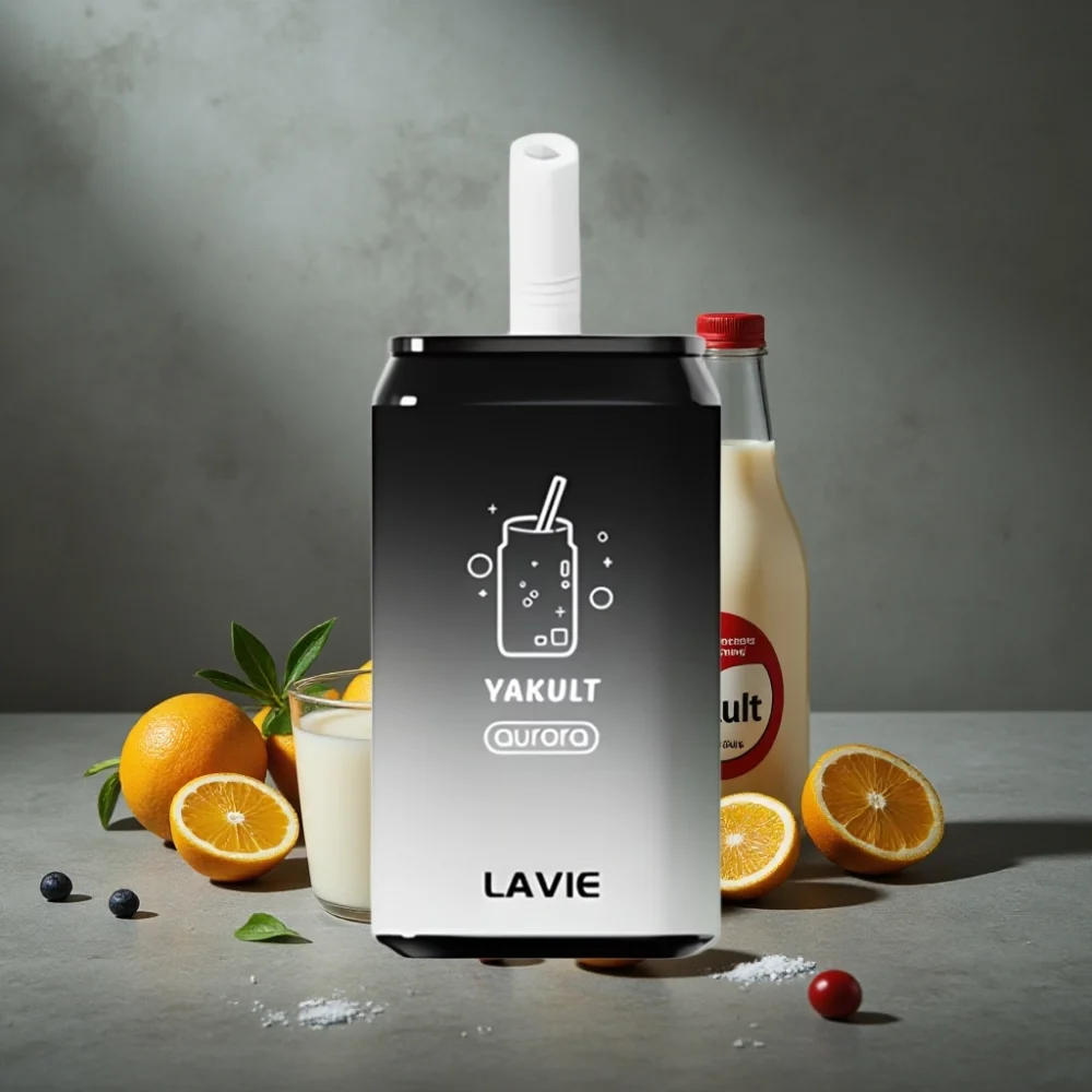 LAVIE Aurora 11000 Puffs Descartável Sabor Yakult 22ML Tipo-C Recarregável
