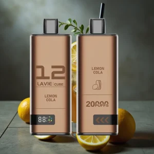 Lavie Cube 20000 Puffs Disposable Vape Limão Cola 28ML 600mAh Type C