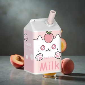 LAVIE Milk 7000 Puffs Suco de Pêssego 16ML 600mAh Type C