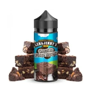 Len & Jenny's - Chocolate Fudge Brownie 100ml Shortfill